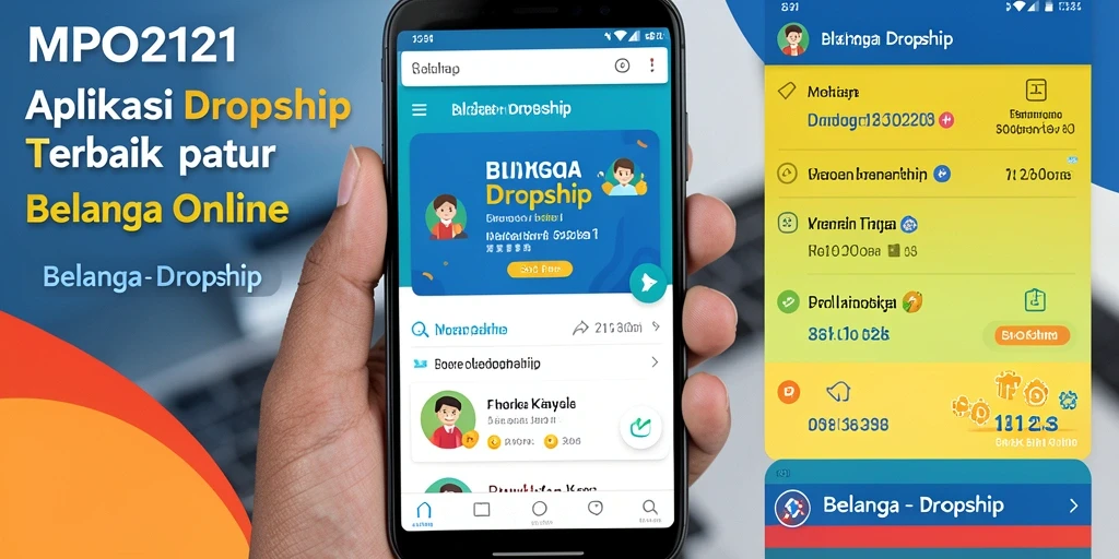 Antarmuka MPO2121 yang sederhana dan mudah digunakan untuk belanja.